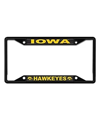Wincraft Iowa Hawkeyes Chrome Color License Plate Frame