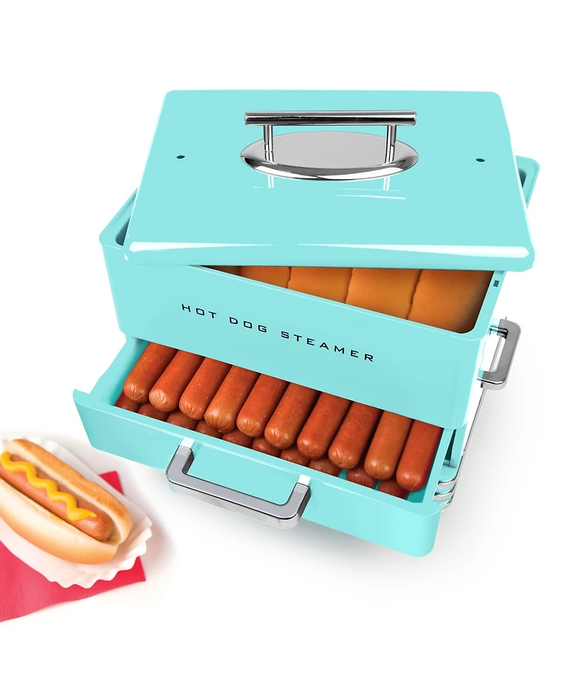 Nostalgia 11.25" Hot Dog Steamer