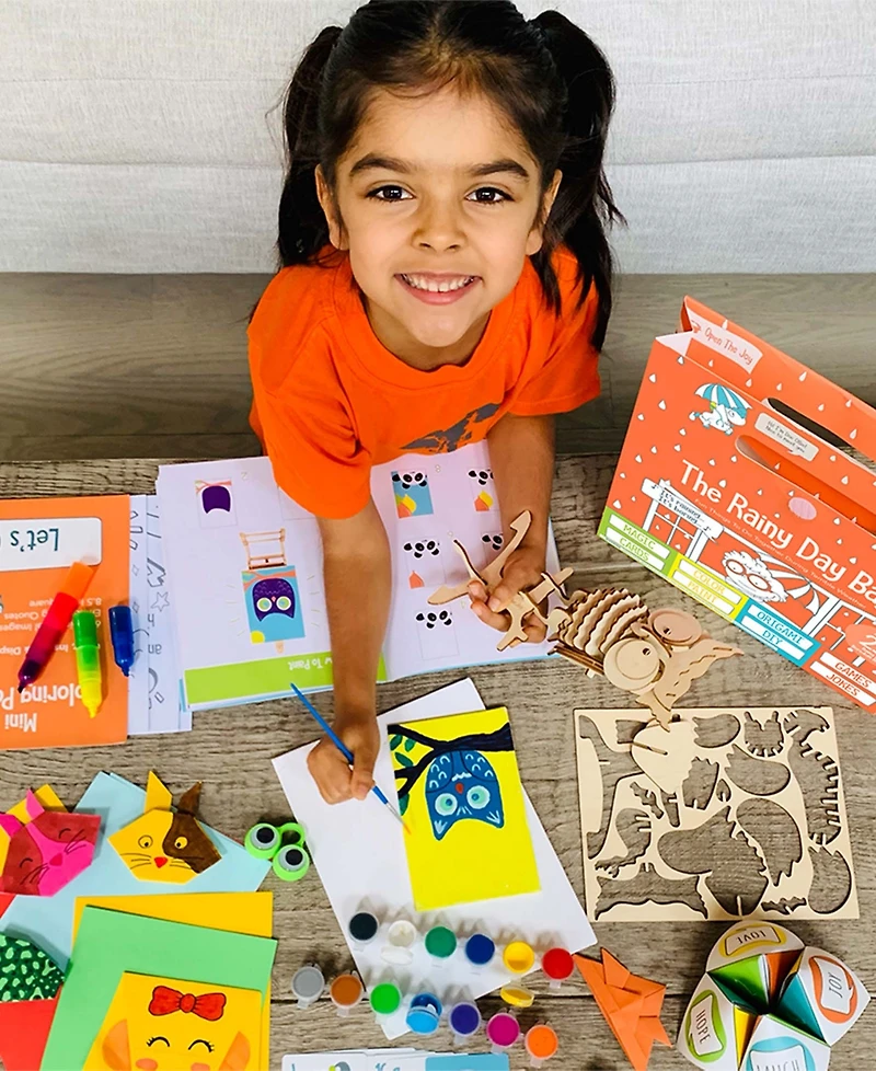 Open The Joy Rainy Day Activity Bag