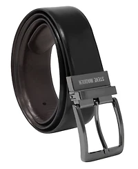 Steve Madden Men's Burnished Reversible Dress Belt