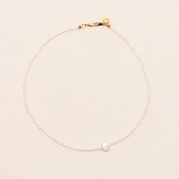 18K Gold Plated Freshwater Pearls - Rokas Necklace 16" For Women