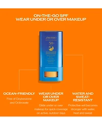 Shiseido Clear Sunscreen Stick Spf 50+, 20 g
