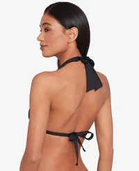 Lauren Ralph Mold Cup Halter Bikini Bra Top