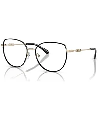 Michael Kors Women's Irregular Eyeglasses, MK3066J 53