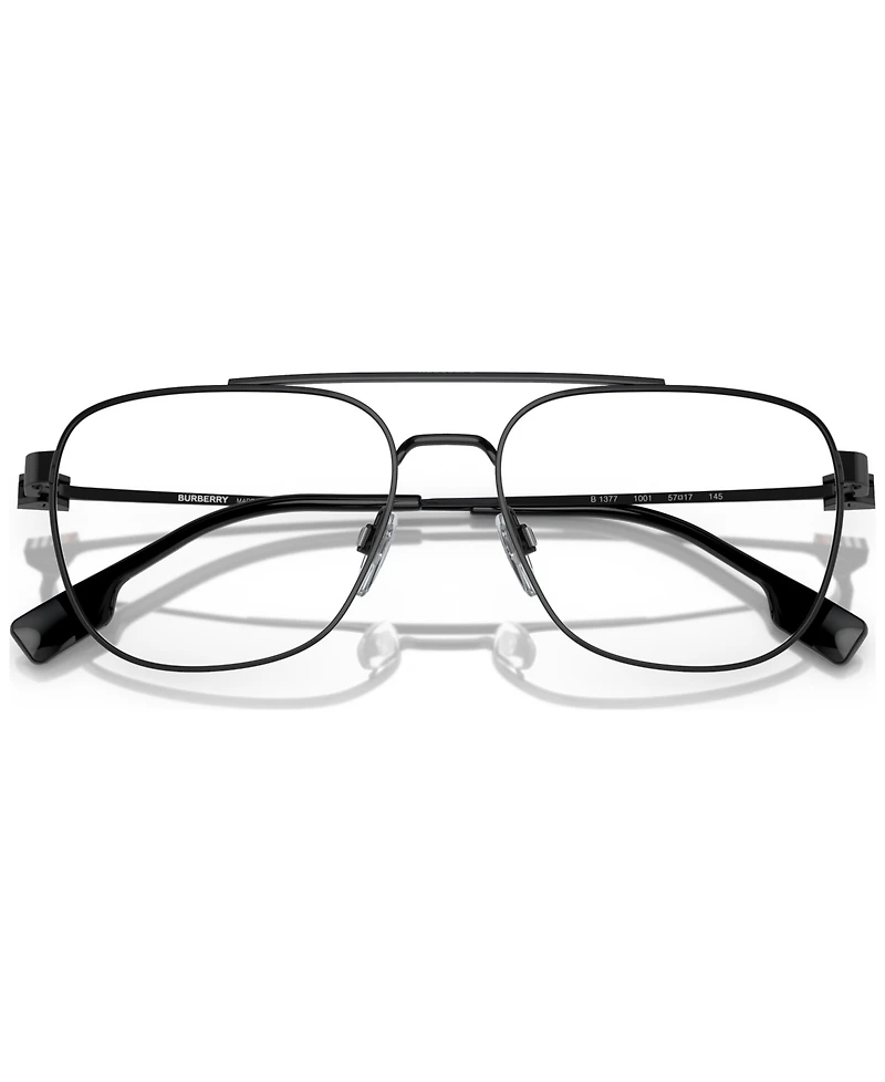 Burberry Men's Square Eyeglasses, BE1377 57
