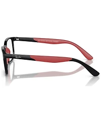 Ray-Ban Jr Kids Rectangle Eyeglasses, RB1621 47