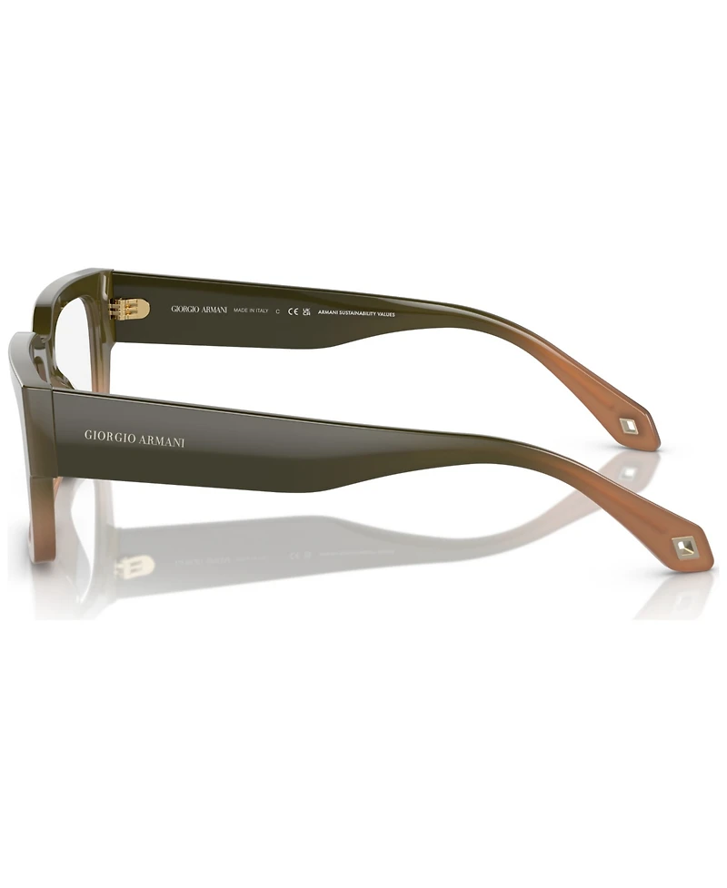 Giorgio Armani Men's Rectangle Eyeglasses
