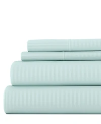 ienjoy Home Expressed Embossed Striped 3-Pc. Sheet Set, Twin