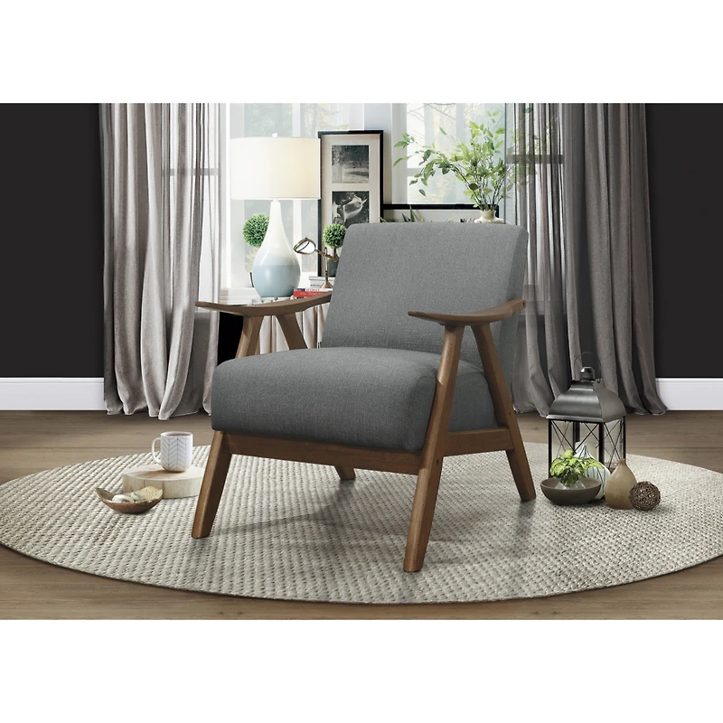Simplie Fun Modern Home Furniture Fabric Upholstered Accent Chair