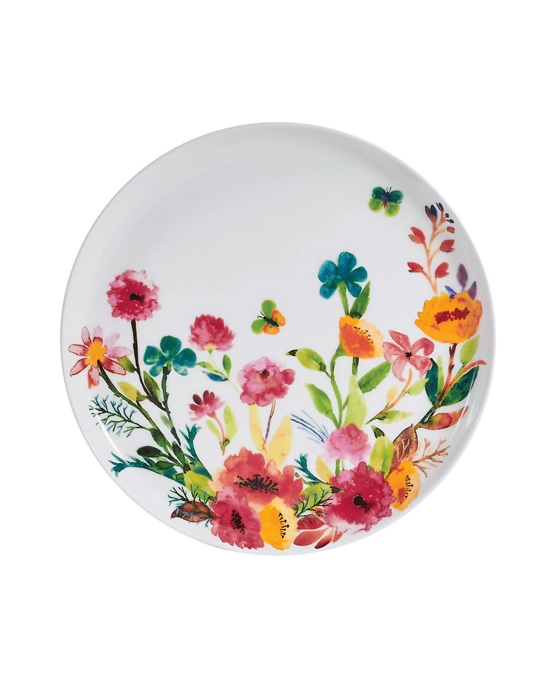 Mikasa Karina Bone China 12 Piece Dinnerware Set, Service for 4