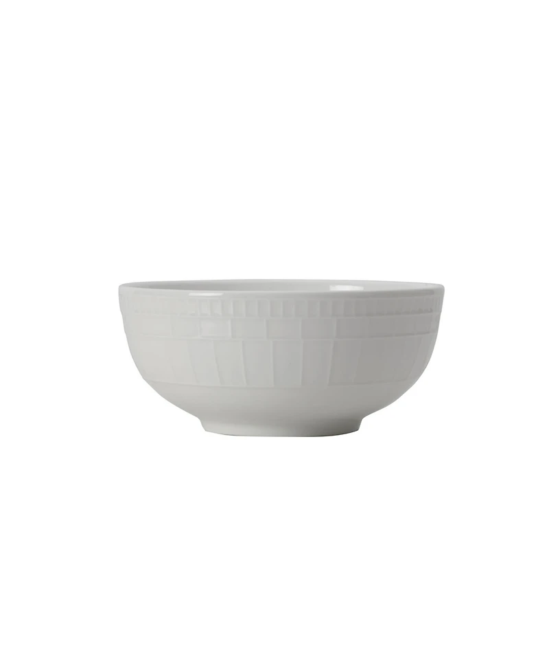 Mikasa Lux Bone China 12 Piece Dinnerware Set, Service for 4