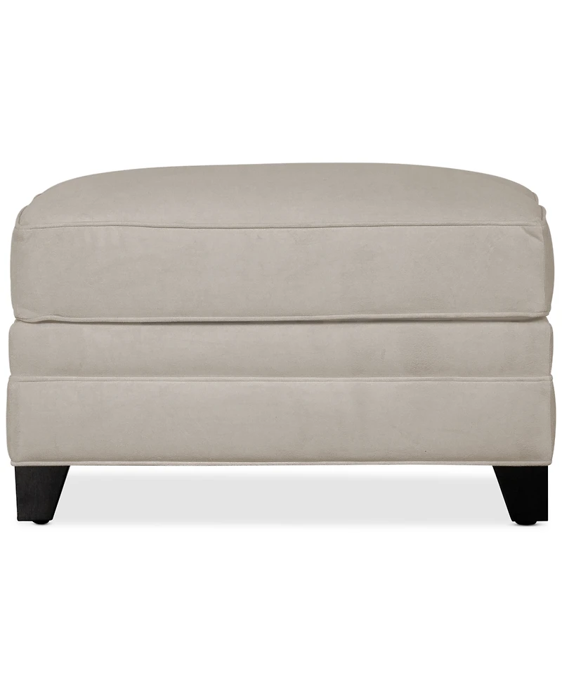 Closeout! Kallison 32" Fabric Ottoman, Created for Macy's