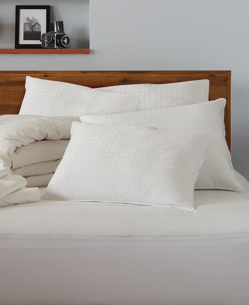Ella Jayne 100% Cotton Dobby-Box Shell Firm Density Side/Back Sleeper Down Alternative 4-Pack Pillow