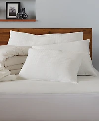Ella Jayne 100% Cotton Dobby-Box Shell Firm Density Side/Back Sleeper Down Alternative 4-Pack Pillow