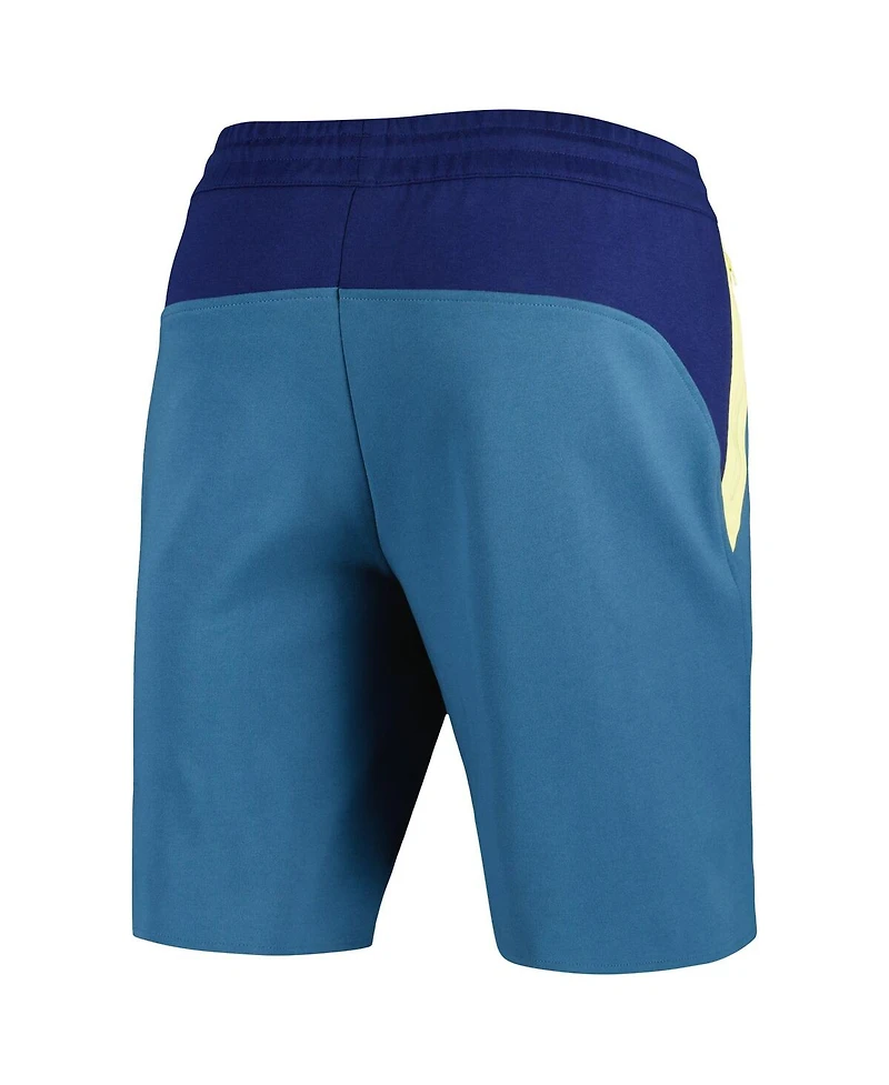 Men's adidas Blue New York Red Bulls 2023 Player Travel Shorts