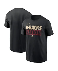 Men's Nike Black Arizona Diamondbacks Rally Rule T-shirt