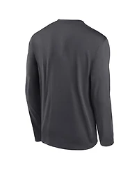 Men's Nike Anthracite San Francisco Giants Icon Legend Performance Long Sleeve T-shirt
