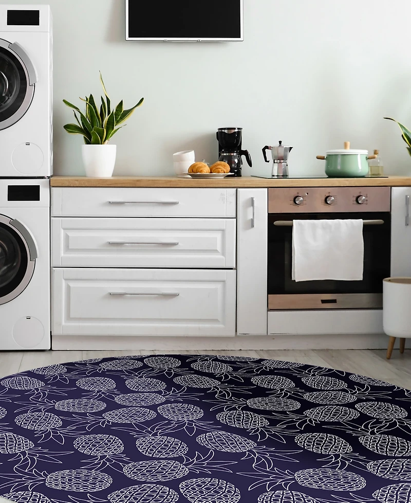 Dalyn Kendall Kitchen KE6 8' x 8' Round Area Rug