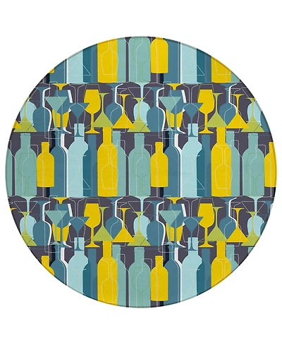 Dalyn Kendall Kitchen KE13 8' x 8' Round Area Rug