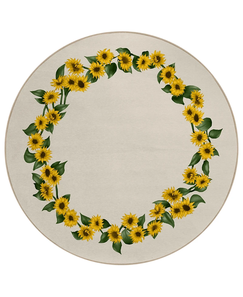 Dalyn Kendall Kitchen KE17 8' x 8' Round Area Rug
