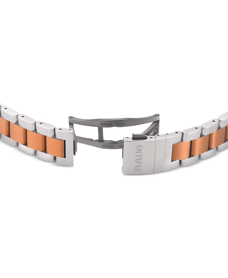 Rado Men's Swiss Automatic Captain Cook Two-Tone Stainless Steel Bracelet Watch 42mm