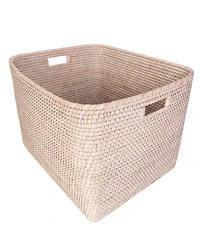 Saboga Home Family Basket with Cutout Handle