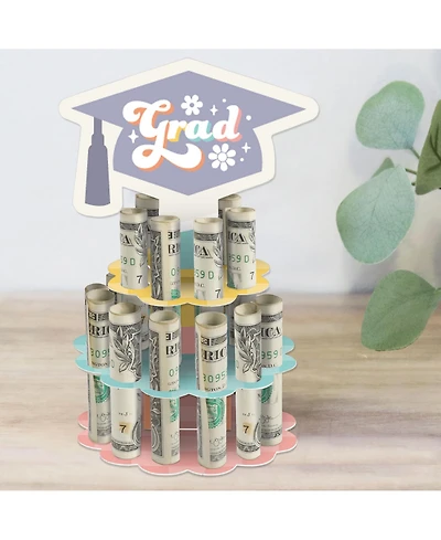 Groovy Grad Diy Hippie Graduation Party Money Holder Gift Cash Cake