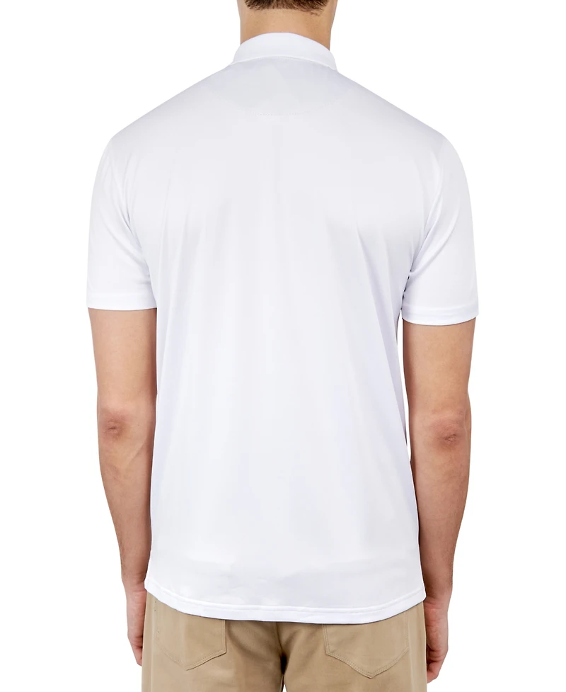 Society Of Threads Men's Regular Fit Solid Performance Polo Shirt