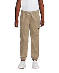 Lands' End Boys Iron Knee Stretch Cargo Jogger Pants