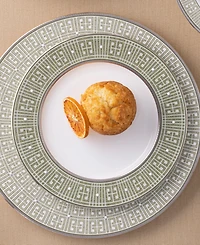 Noritake Infinity Green Platinum 4 Piece Salad Plate Set, Service for 4