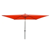 Streamdale Furniture 10ft Patio Solar Led Umbrella w/ Crank