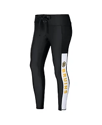 Women's Wear by Erin Andrews Black Boston Bruins Leggings