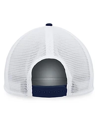 Men's Majestic Navy, White Houston Astros Foam Trucker Snapback Hat