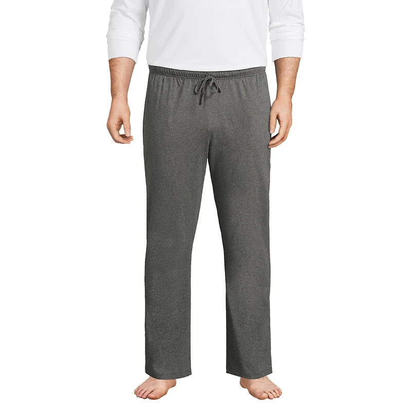 Lands' End Big & Tall Knit Jersey Sleep Pants