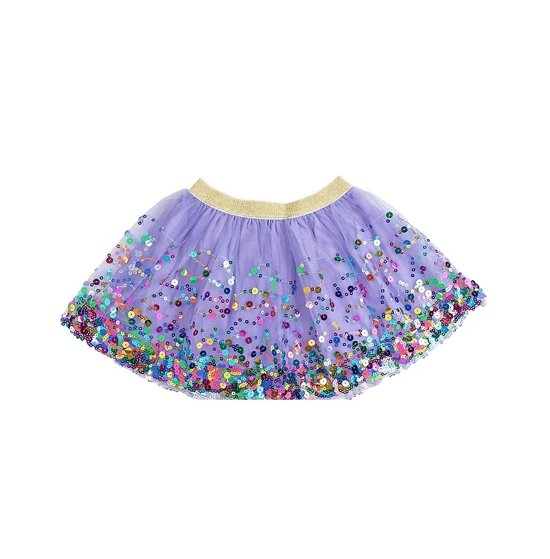 Sweet Wink Little and Big Girls Lavender Confetti Tutu Skirts