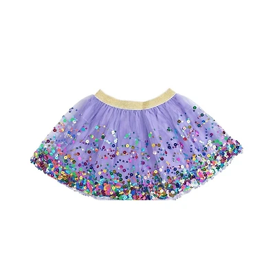 Sweet Wink Baby Girls Baby Lavender Confetti Tutu Skirt