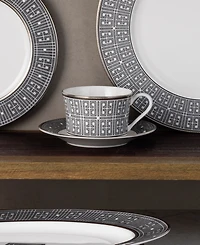 Noritake Infinity Graphite 4 Piece Cup Set, Service for 4