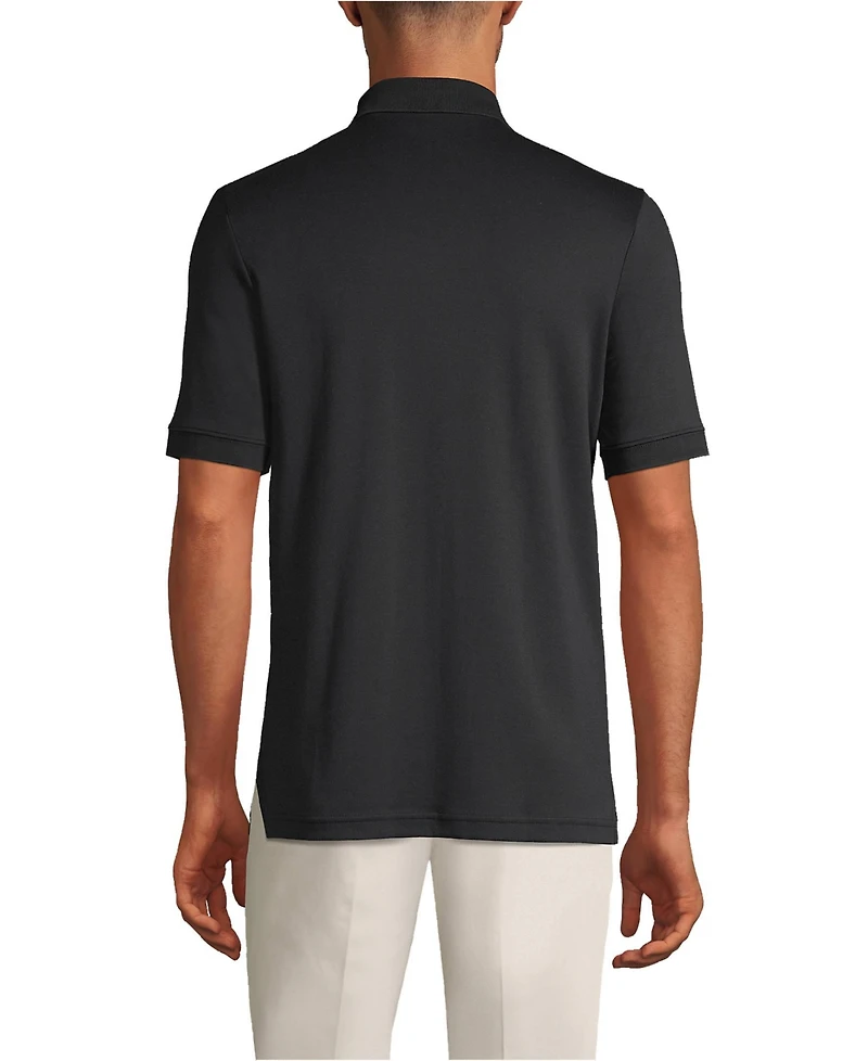 Lands' End Big & Tall Short Sleeve Cotton Supima Polo Shirt