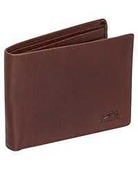 Mancini Men's Buffalo Rfid Secure Billfold Wallet