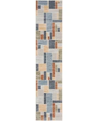 Nourison Home Astra Machine Washable ASW09 2'2" x 8' Runner Area Rug