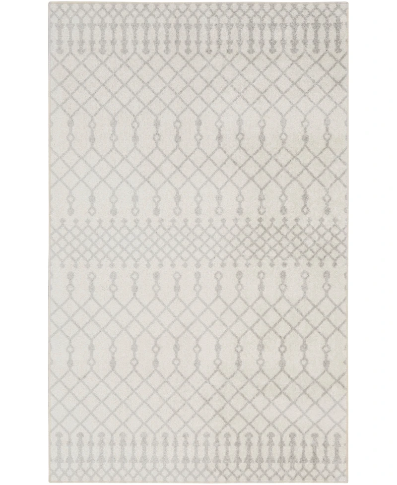 Nourison Home Astra Machine Washable ASW10 3'3" x 5' Area Rug