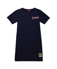 Women's Mitchell & Ness Navy St. Louis Cardinals Cooperstown Collection V-Neck Dress