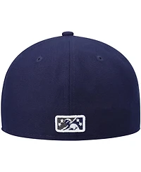 Men's New Era Navy Stockton Ports Authentic Collection Team Alternate 59FIFTY Fitted Hat