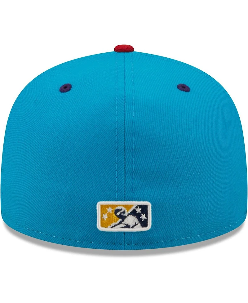Men's New Era White, Red Vejigantes De Scranton/Wilkes-Barre Copa La Diversion 59FIFTY Fitted Hat