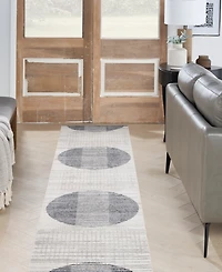 Nourison Home Astra Machine Washable ASW03 2'2" x 10' Runner Area Rug