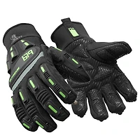 RefrigiWear Men's Extreme Freezer Gloves with Touch-Rite Nib - Insulated, Impact Protection, Touchscreen Compatible Work for -30°F