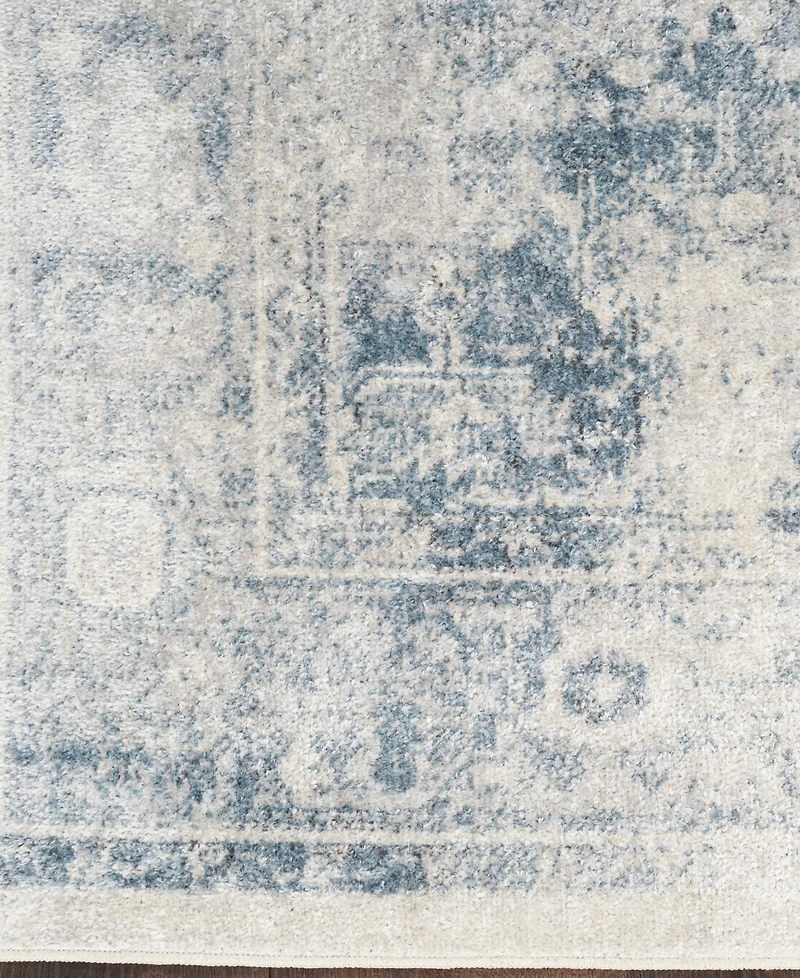 Nourison Home Astra Machine Washable ASW11 2'2" x 8' Runner Area Rug