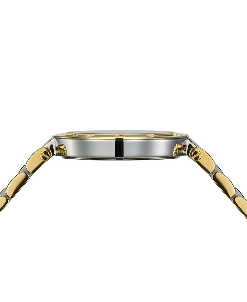 Balmain Women's Swiss Balmainia Bijou Diamond (1/10 ct. t.w.) Two-Tone Stainless Steel Bracelet Watch 33mm