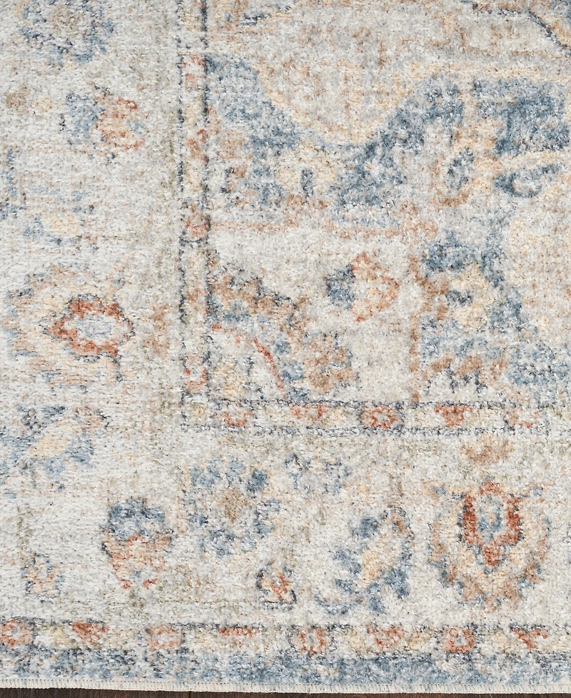 Nourison Home Astra Machine Washable ASW12 5'3" x 7' Area Rug