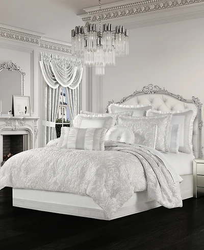 J Queen New York Brunello 4 Piece Comforter Set, California King
